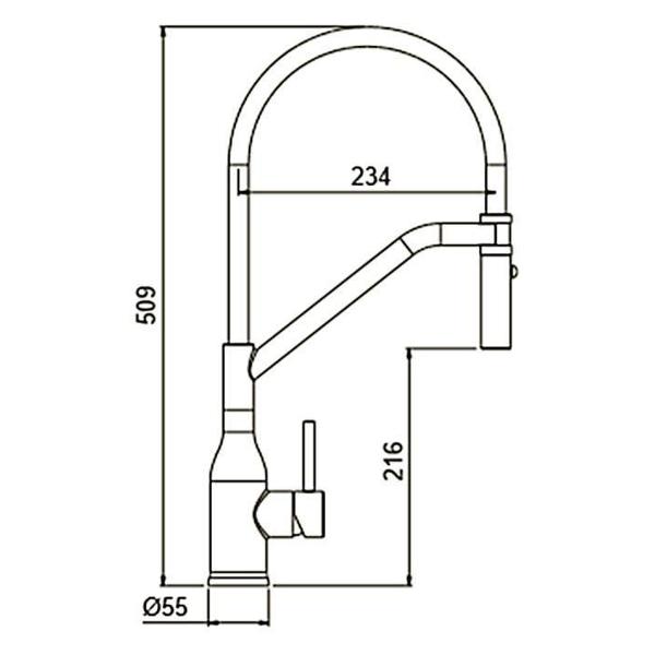 Смеситель Gappo G4098-13