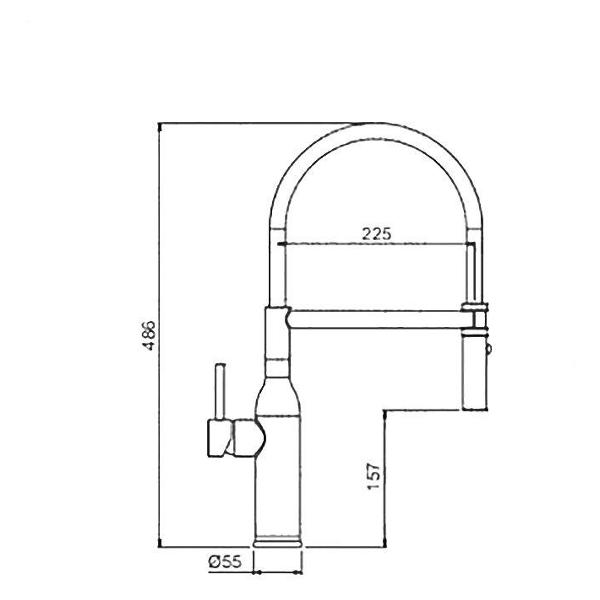Смеситель Gappo G4098-23
