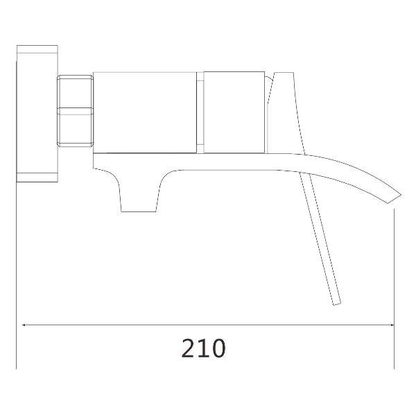 Смеситель для ванны Shevanik S4102H
