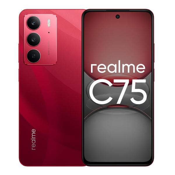 Смартфон realme C75 8/256GB красный фото