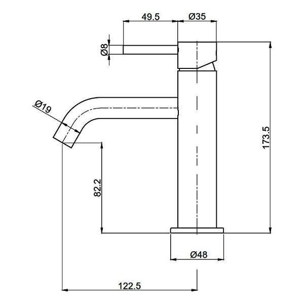 Смеситель AQUAme Siena AQM6210GM