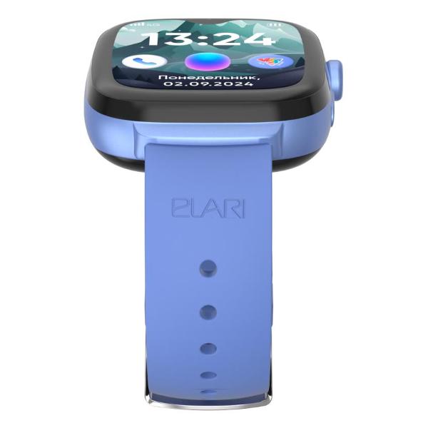 Часы с GPS трекером Elari KidGram Watch 4G синий