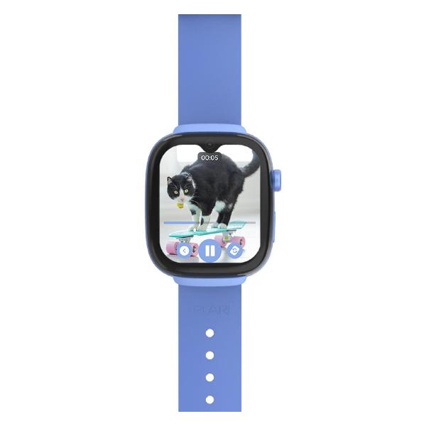 Часы с GPS трекером Elari KidGram Watch 4G синий