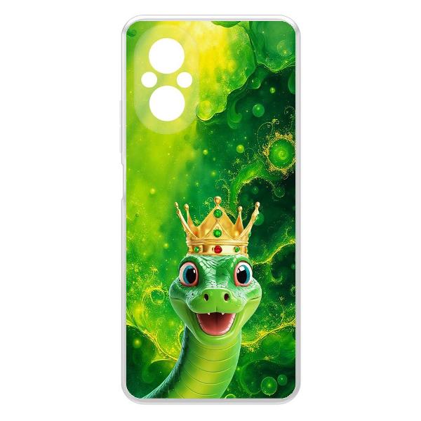 Чехол Krutoff Clear Case Символ 2025 года для Realme C67 фото