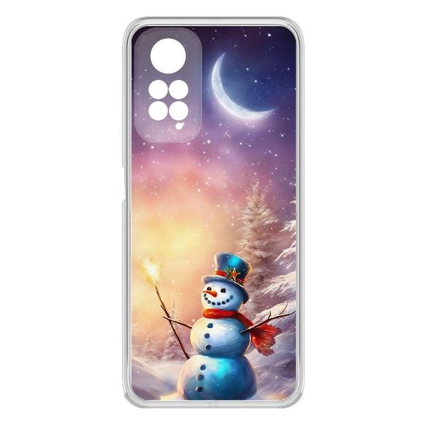 Чехол Krutoff Clear Case Зимнее волшебство для Redmi Note 11S