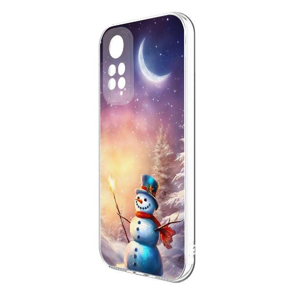 Чехол Krutoff Clear Case Зимнее волшебство для Redmi Note 11S