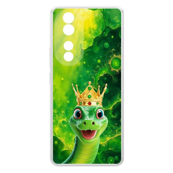 Чехол Krutoff Clear Case Символ 2025 года для Honor 90