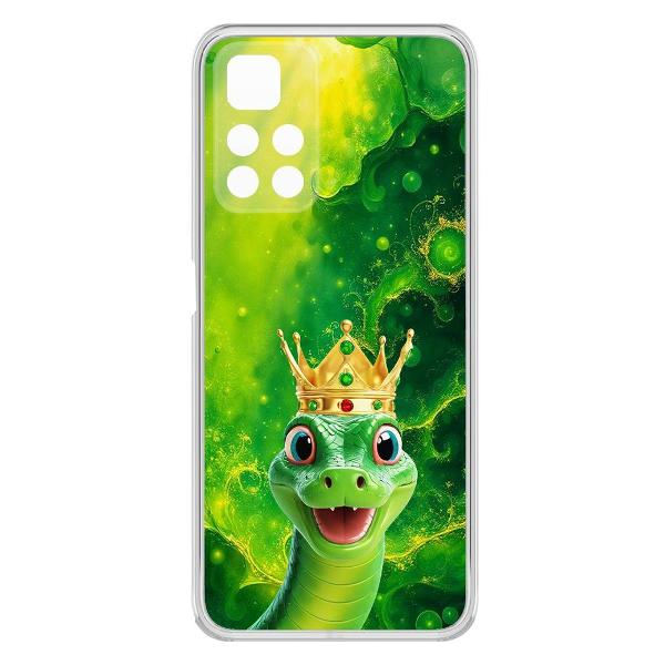 Чехол Krutoff Clear Case Символ 2025 года для Redmi Note 11