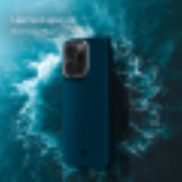 Чехол Magssory Aramid Case for 15 Pro голубой