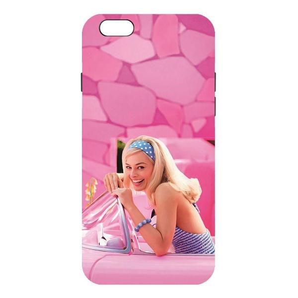 Чехол Krutoff Soft Case Барби в розовом для 6 Plus/6s Plus чер.