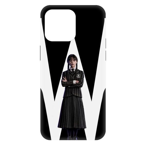 Чехол Krutoff SoftCase Уэнсдей Аддамс для iPhone 15 Pro Max