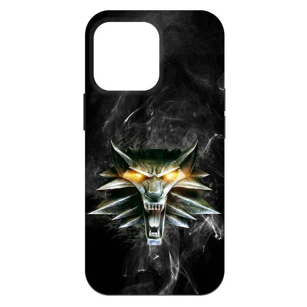 Чехол Krutoff Ведьмак. Школа Волка для iPhone 14 Pro Max