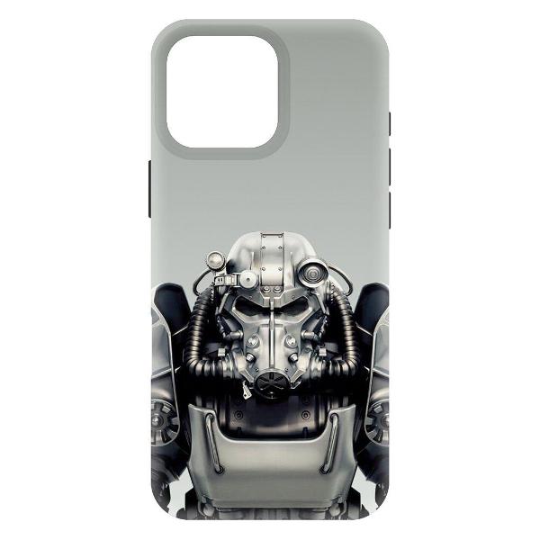Чехол Krutoff для iPhone 16 Pro Max Fallout - Братство стали