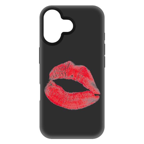 Чехол Krutoff След помады для iPhone 16 (572575)