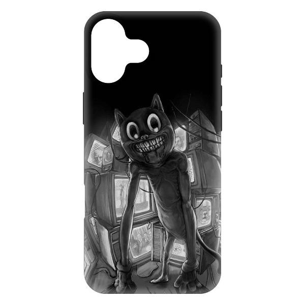 Чехол Krutoff Уверенность для iPhone 15 Plus черный (572717)