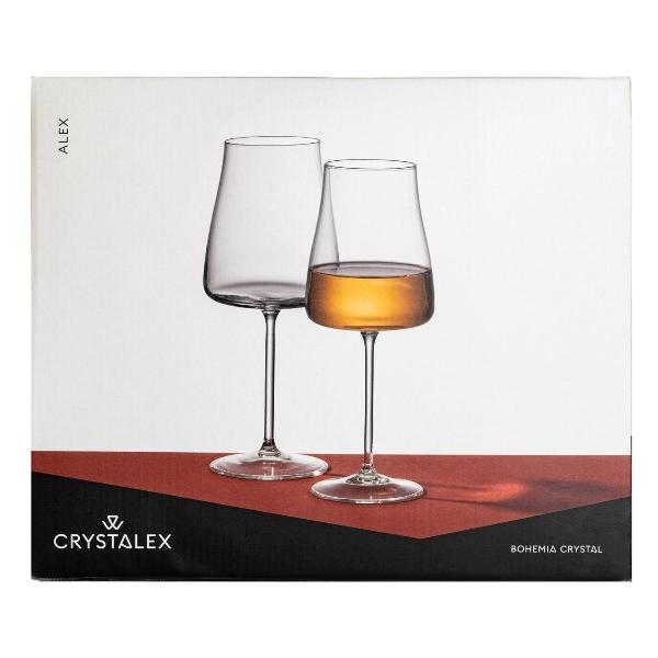 Набор бокалов Crystalex Алекс для вина 400 мл 6 шт.