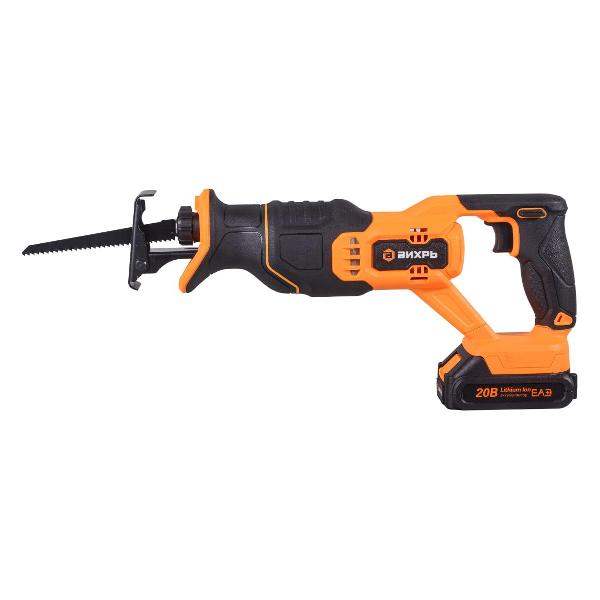 Пила сабельная аккумуляторная Вихрь АСП-20L