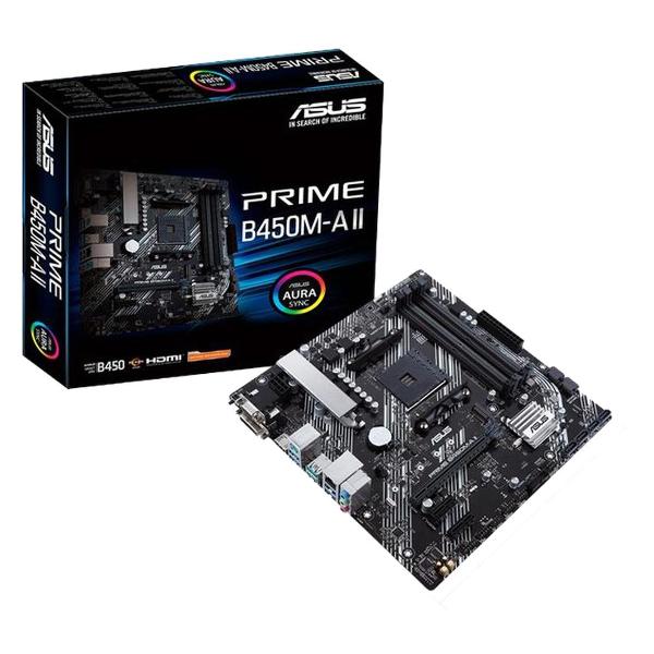 Материнская плата ASUS PRIME B450M-A II