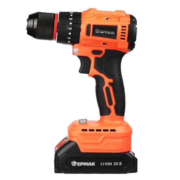 Шуруповерт аккумуляторный ЕРМАК 691-050