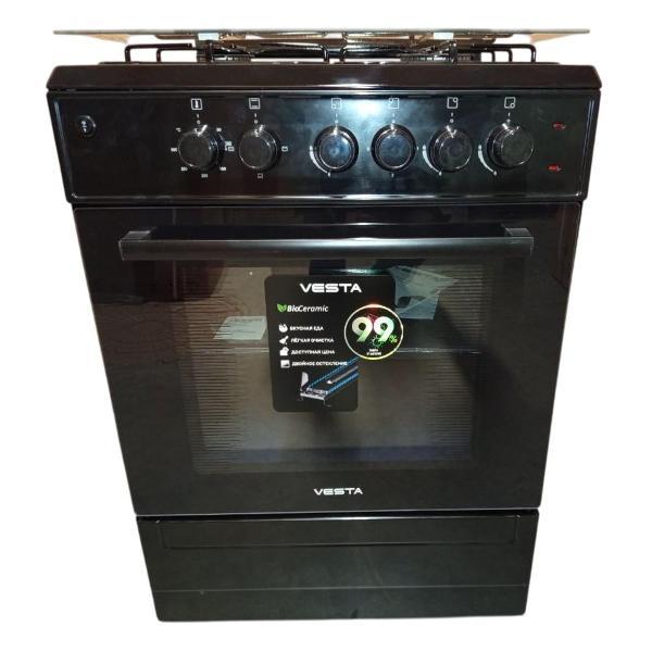 Комбинированная плита Vesta Valencia VKE 10-E черная