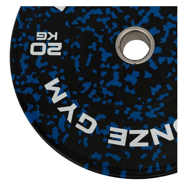 Диск обрезиненный Bronze Gym BGBMC20
