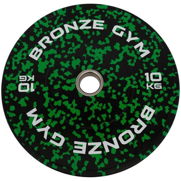 Диск обрезиненный Bronze Gym BGBMC10
