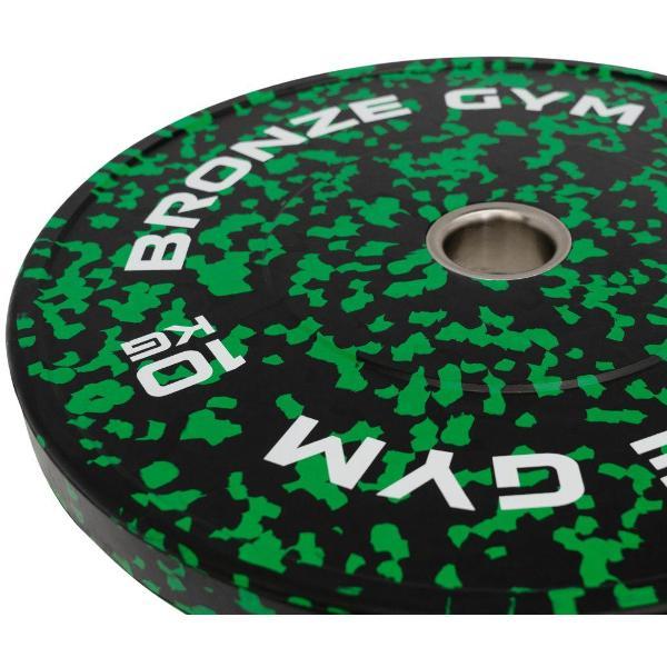 Диск обрезиненный Bronze Gym BGBMC10