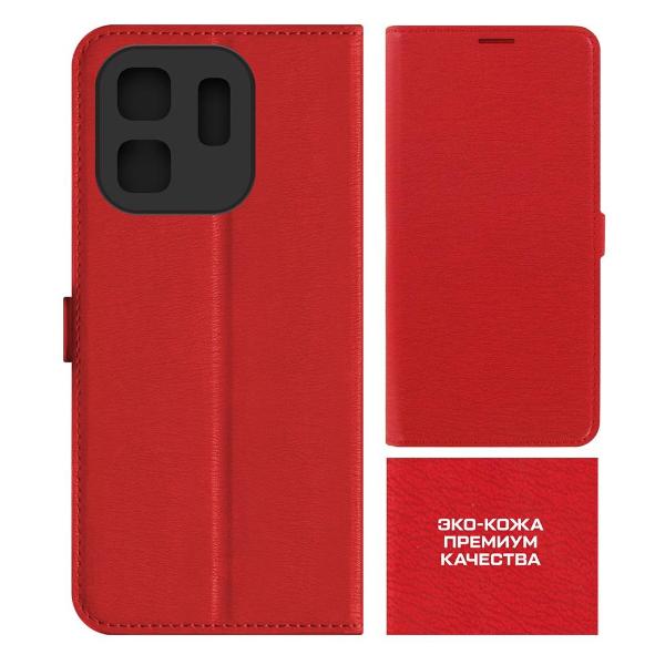 Чехол Krutoff для INFINIX Hot 50i красный