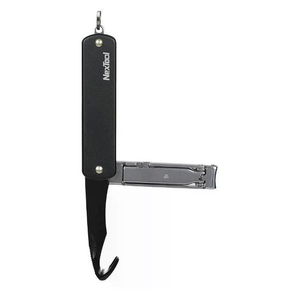 Мультитул NexTool Multi Functional Nail Clipper черный
