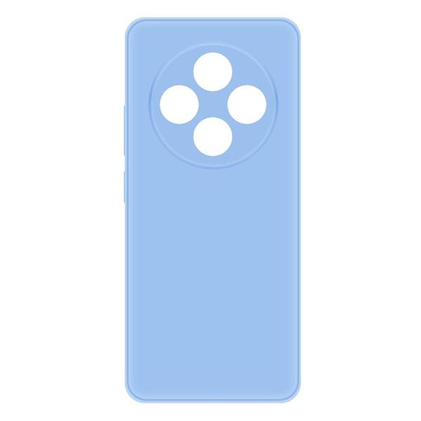 Чехол Krutoff Silicone Case для Xiaomi Redmi 14C/Poco C75 голубой фото