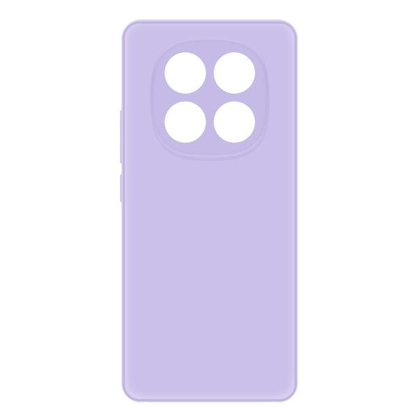 Чехол для смартфона, телефона Krutoff Silicone Case для Xiaomi Redmi Note 14 Pro 5G фиолетовый