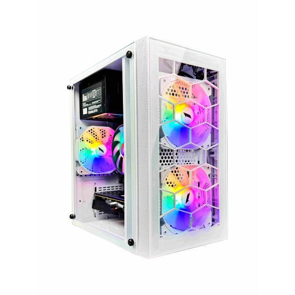 Системный блок игровой Robotcomp Протон Lite V2 Plus белый фото