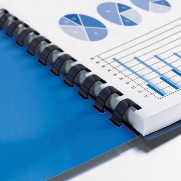 Пружина для переплета Brauberg 50шт, 32 мм (для сшивания 241-280л), черные, 530930