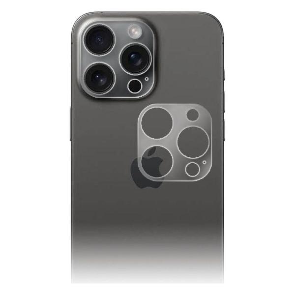 Защитное стекло Krutoff для камеры iPhone 15 Pro Max 2шт.