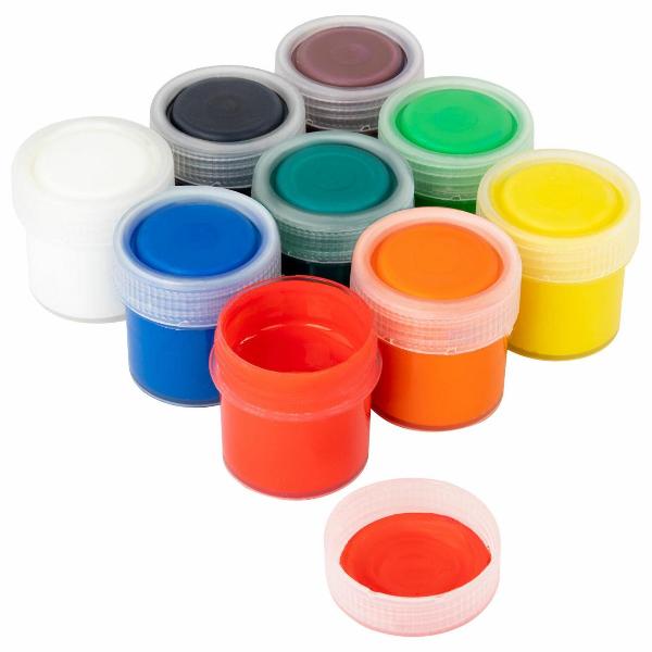 Краски Brauberg 9цв по 15мл 192563