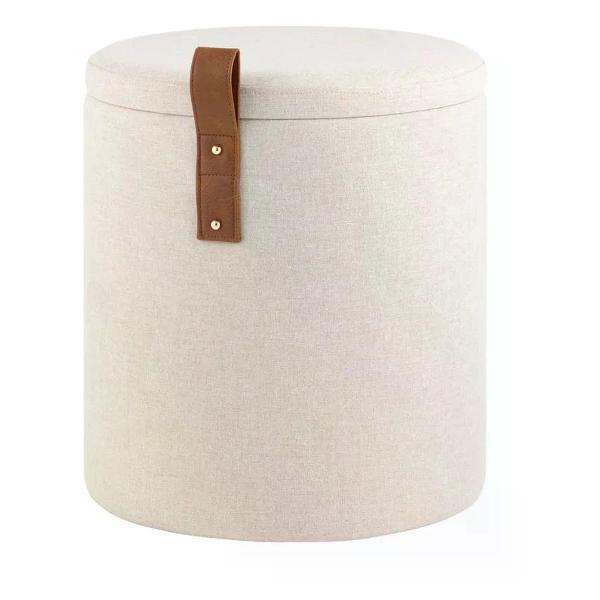 Пуф Stool Group с ящиком Эркки S, белый