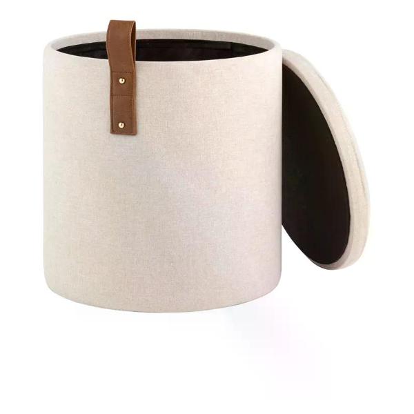 Пуф Stool Group с ящиком Эркки S, белый