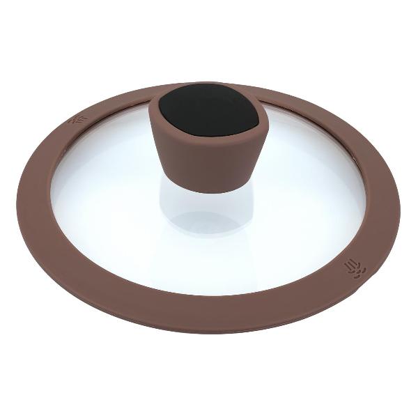 Ковш 1.3 л/16см (литой алюминий) с крышкой REGENT inox ELEGANTO