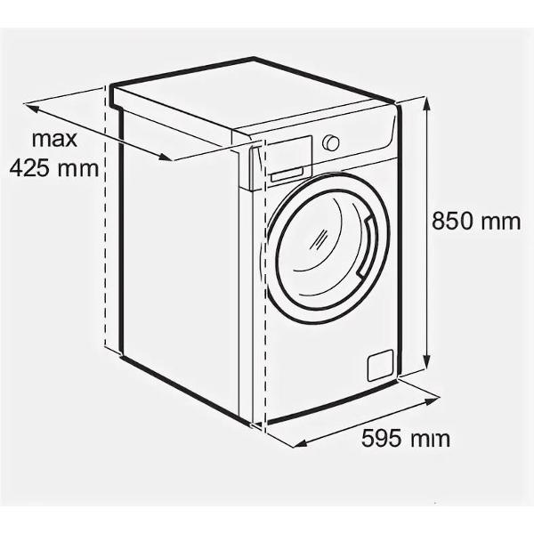 Стиральная машина узкая Hotpoint NSB 6039 K VE RU