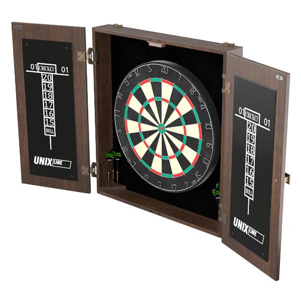 Дартс UNIX line Dartboard D-46cm дерево