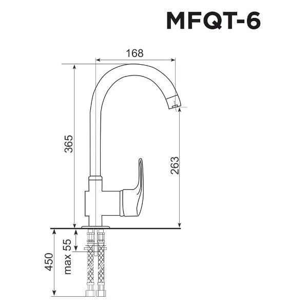 Смеситель Maunfeld MFQT-6W