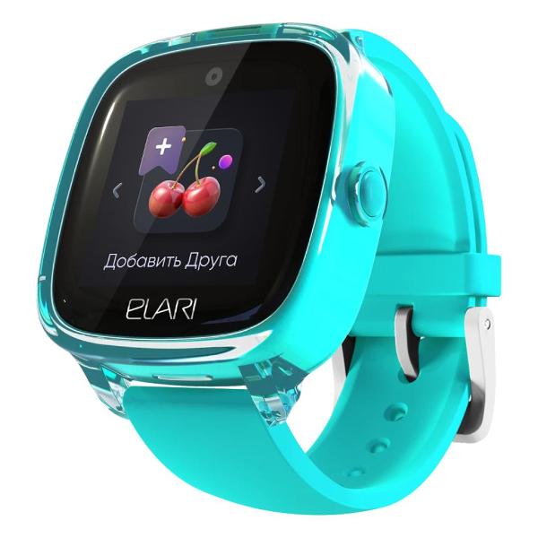 Часы с GPS трекером Elari KidPhone Fresh 4G зеленый