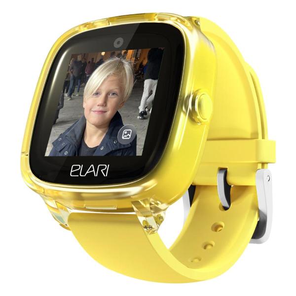Часы с GPS трекером Elari KidPhone Fresh 4G желтый