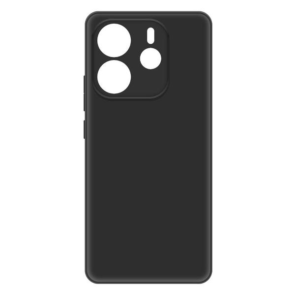 Чехол Krutoff Silicone Case Xiaomi Redmi Note 14 4G черный