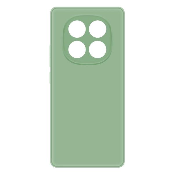 Чехол Krutoff Silicone Case Xiaomi Redmi Note 14 Pro 4G зеленый фото