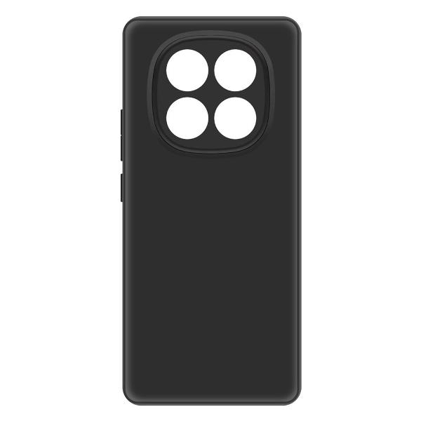 Чехол Krutoff Silicone Case Xiaomi Redmi Note 14 Pro+ 5G черный фото