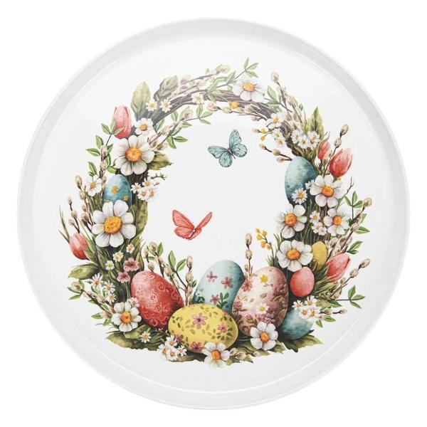 Тарелка столовая FISSMAN 25 см Easter (13688)
