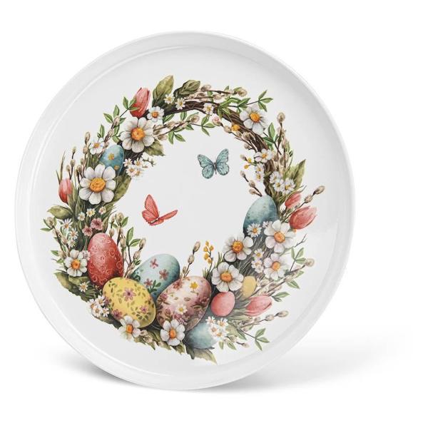 Тарелка столовая FISSMAN 25 см Easter (13688)