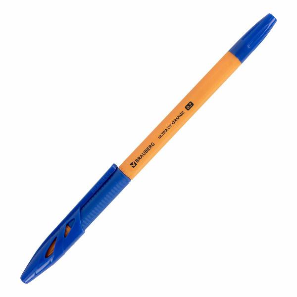 Ручка Brauberg 10 штук, синие, 0,35мм, блистер, 144057