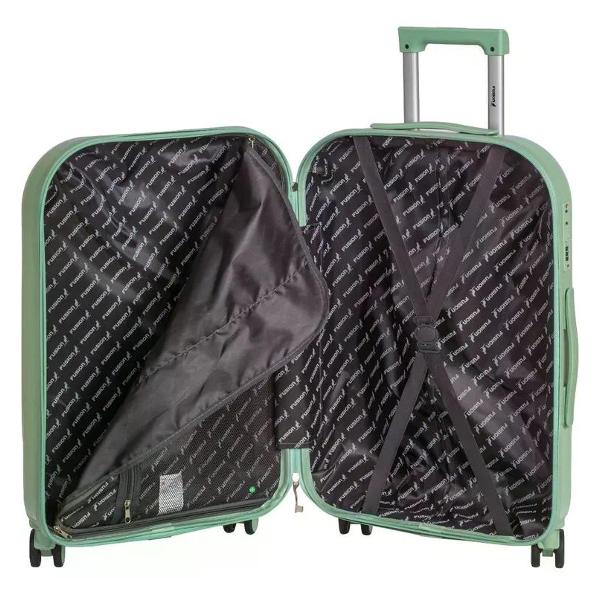 Чемодан Fusion FTS-1010-L зеленый